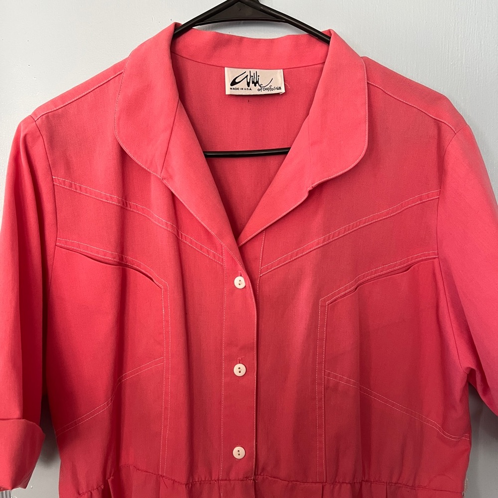 Vintage Cowgirl Style *bubblegum pink* dress